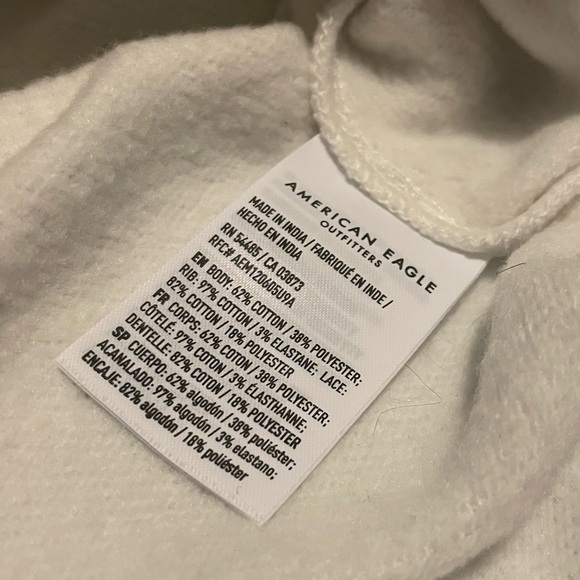 AE Embroidered Crew Neck Sweatshirt - Picture 12 of 12